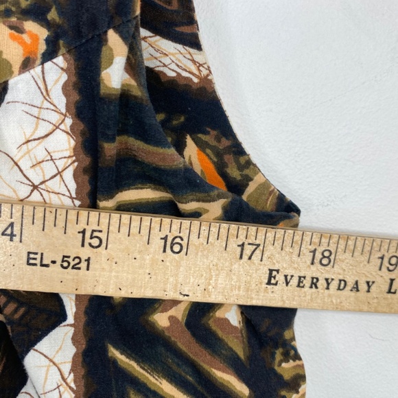 VTG 60s Ui Maikai Dress S Hawaiian Made Floral Sleeveless MuMu Shift Mini Resort - Picture 6 of 7